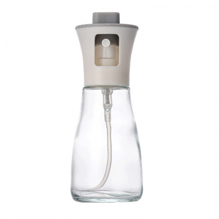 Articole pentru Casa Engros - Pulverizator pentru Ulei, , Pulverizator din Sticla pentru Otet sau Alte Lichide, Simplu Reincarcabil, Multifunctionale, 17.3 x 5.6 cm, Capacitatea 170 ml, Alb