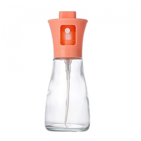 Articole pentru Casa Engros - Pulverizator pentru Ulei, , Pulverizator din Sticla pentru Otet sau Alte Lichide, Simplu Reincarcabil, Multifunctionale, 17.3 x 5.6 cm, Capacitatea 170 ml, Roz