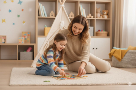 Puzzle Educativ din Lemn Tip Tetris – Modele cu Vehicule, Animale, Dinozauri si Creaturi Marine, 30x13cm [1]