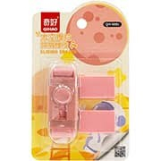 Birotica, papetarie si rechizite Engros - Radiera Retractabila, , Moale, cu Doua Rezerve, Roz