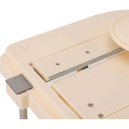 Razatoare de Varza, , Manuala, din PP+Otel Inoxidabil, 19 x 17 x 19 cm, Latime Ajustabila, Alb/Verde [1]