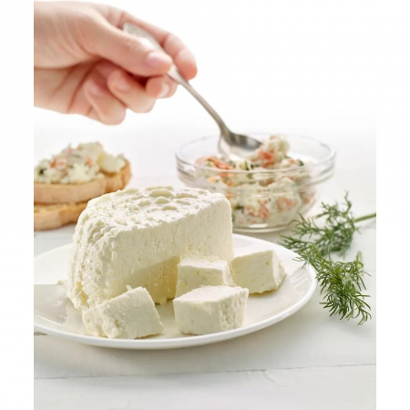 Recipient pentru Preparat Branza, , Capac de Silicon, Cheese Maker din Plastic, Strecuratoare, 17x14.5x12.8 cm, Verde [5]