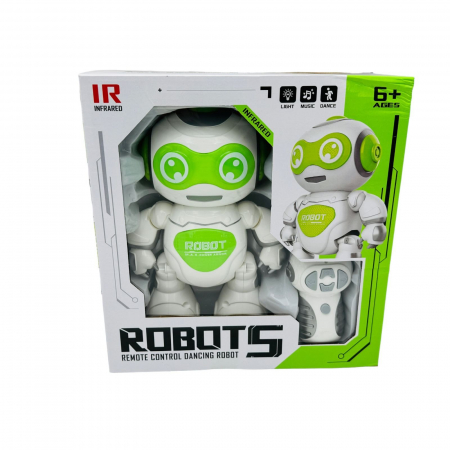 Robot cu radio-comanda, cu functii, sunete si lumini, Robot 5, 26×25×9.5cm,   [1]