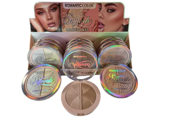 Produse pentru Fata Engros - Romantic Color - Kit Blush 2 Nuanțe | Machiaj Profesional pentru Un Look Fresh și Natural 
