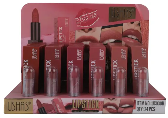 Produse pentru Buze En-gros - Ruj Matte USHAS Rossetto 3.8g – Culoare Intense și Finisaj Mat de Lungă Durată 