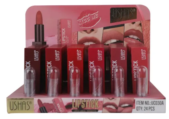 Produse pentru Buze En-gros - Ruj Matte USHAS Rossetto 3.8g – Culoare Intense și Finisaj Mat de Lungă Durată 
