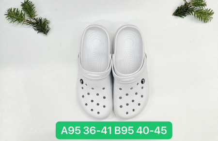 Saboti Dama Turnați, Confortabili și Ușori, Albi Perforați, Mărimi 36-41,  [1]