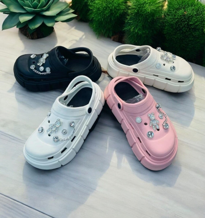 Saboti pentru dama, model turnat, stilizat, marimi 36-40,  [1]