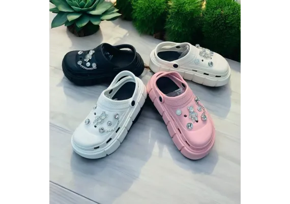 Haine si accesorii Engros - Saboti pentru dama, model turnat, stilizat, marimi 36-40, 