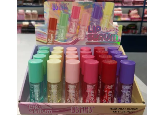 Produse pentru Buze En-gros - Ser Lip USHAS cu Vitamina E, 4.3g – Hidratare Intensă & Buze Catifelate 