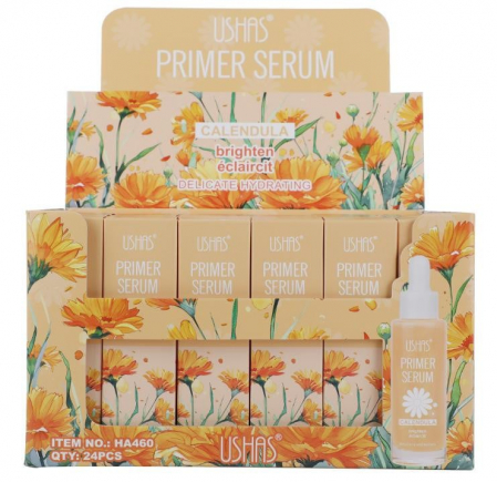 Ser Primer USHAS cu Gălbenele 30g – Iluminare, Hidratare și Pregătire pentru Machiaj  [1]