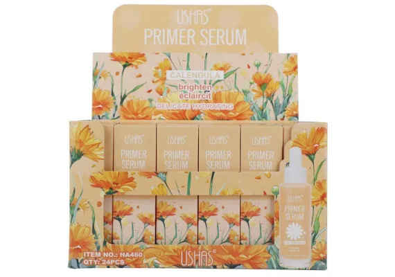 Ingrijire personala si cosmetice Engros - Ser Primer USHAS cu Gălbenele 30g – Iluminare, Hidratare și Pregătire pentru Machiaj 