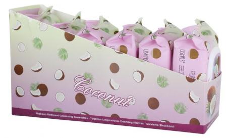 Șervețele Demachiante USHAS Coconut Make-Up Remover – 30 Bucăți cu Extract de Cocos pentru Ochi Perfecti  [2]