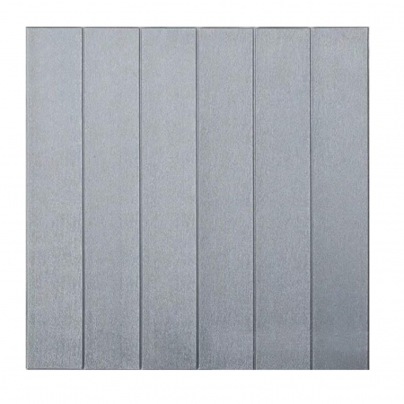 Tapet 3D Autoadeziv Engros - Set 10 Placi Tapet 3D, , 70 x 70 cm, Grosime 3 mm, din Rasina, Tip Placi de Lemn, Suprafata Acoperita 4.9 mp, Gri