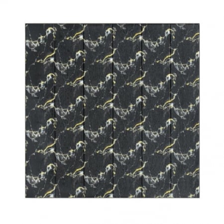 Tapet 3D Autoadeziv Engros - Set 10 Placi Tapet 3D, , 70 x 70 cm, Grosime 3 mm, din Rasina, Tip Placi de Lemn, Suprafata Acoperita 4.9 mp, Negru