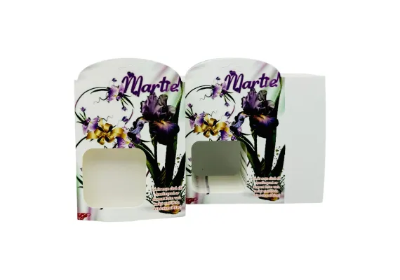 Bacanie Engros - Set 100 Cartoane pentru Martisoare, cu fereastra, 11×7cm,  