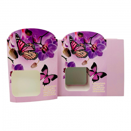 Set 100 Cartoane pentru Martisoare, cu fereastra, 11×7cm,   [1]