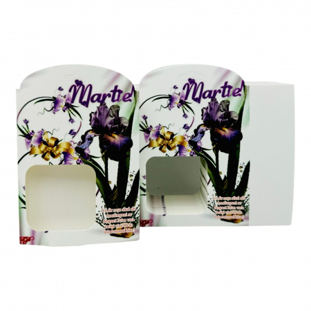 Set 100 Cartoane pentru Martisoare, cu fereastra, 11×7cm,   [1]