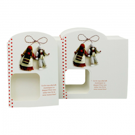 Set 100 Cartoane pentru Martisoare, cu fereastra, 11×7cm,   [2]