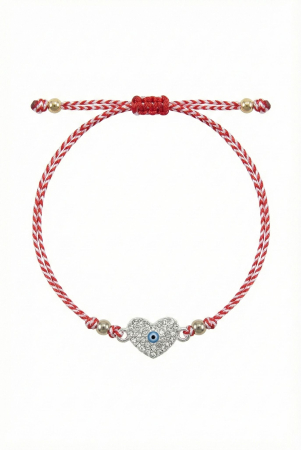 Set 12 bratari Martisor reglabile, Inima cu cristale, Cadou 1 Martie [1]