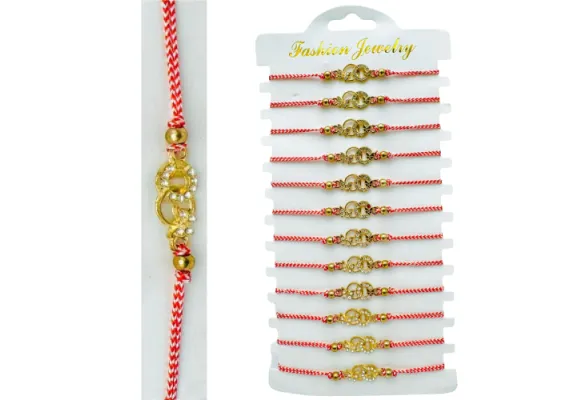 Bacanie Engros - Set 12 Bratari reglabile Martisor, Forever Love, model 2025,  