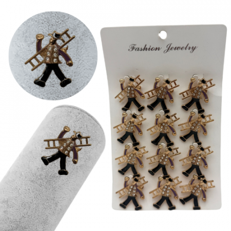 Set 12 brose Martisor, Cosar norocos, editie 2025  [1]