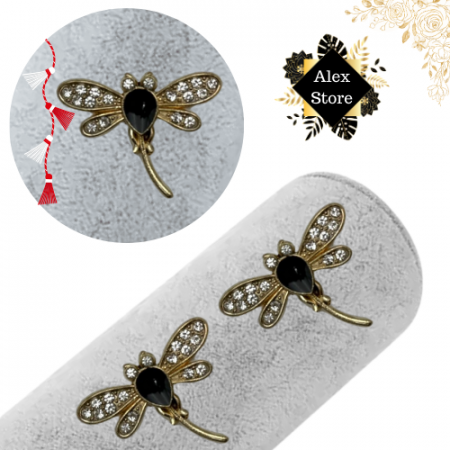 Set 12 brose Martisor, Libelula dragalasa, editie 2025  [3]