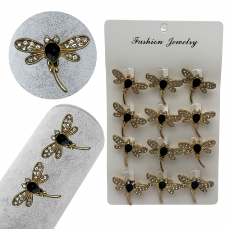 Set 12 brose Martisor, Libelula dragalasa, editie 2025  [2]