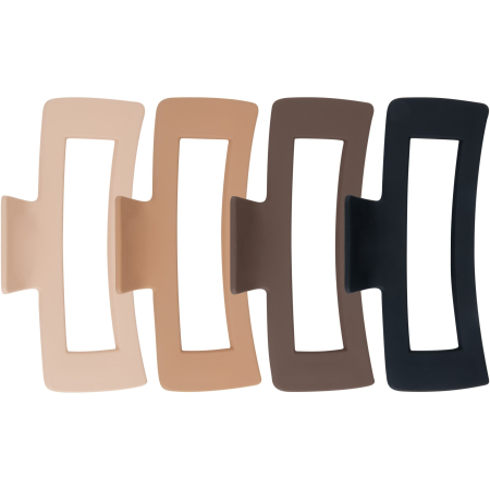 Set 12 Cleme Par 11cm Matte Neutre – Accesorii Rezistente pentru Păr Lung [1]