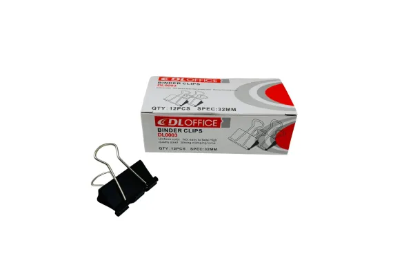 Articole prezentare, organizare si arhivare Engros - Set 12 clesti pentru hartie 32mm – prindere sigura si organizare eficienta a documentelor, 