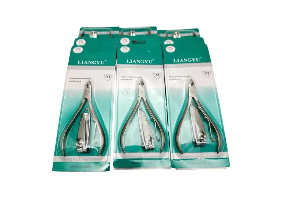 Produse de manichiura Engros - Set 2 piese cleste si unghiera, inox, calitate superioara – Precizie si durabilitate, 