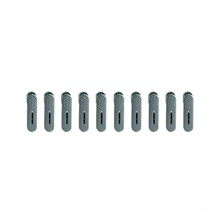 Curatenie, Organizare si Depozitare Engros - Set 20 de Cleme pentru Haine, , de Prindere pentru Pantaloni, Atasabile la Umerase, 1.6x2.3x6.35 cm, Verde