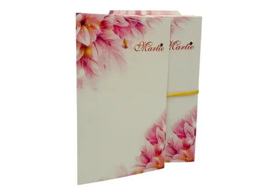 Bacanie Engros - Set 200 de cartoane ambalaj pentru martisoare, folii transparente incluse, 8.5×5cm,  