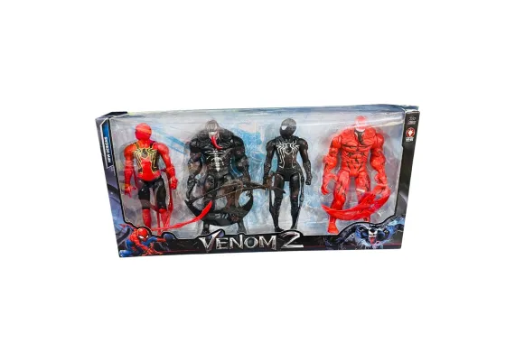 Set 4 figurine eroi de actiune, 40×20cm, 