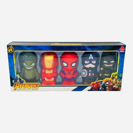 Set 5 figurine Pop eroi diversi, multicolor, 35×14×6cm, +3ani,   [2]