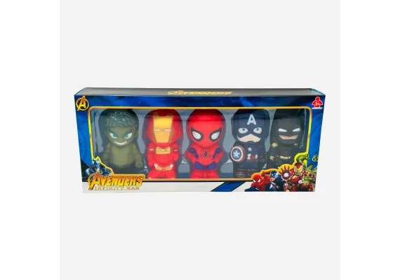 Set 5 figurine Pop eroi diversi, multicolor, 35×14×6cm, +3ani,   [0]