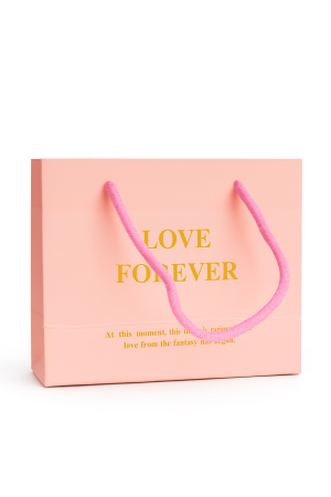 Set Cadou Love Forever cu Trandafiri din Sapun in Cutie Roz Premium + Punga Cadou [2]