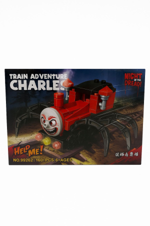 Set Constructie Train Adventure Charles – Trenulet Groaza, +86 piese, 18.5x14cm [2]