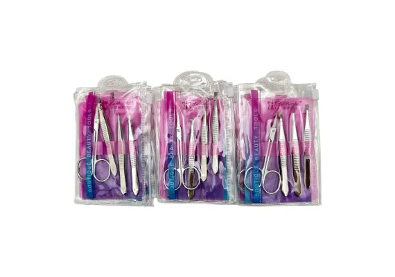 Produse de manichiura Engros - Set ingrijire manichiura 4 piese inox, Boutique Beauty, calitate superioara– Kit complet pentru ingrijire, 