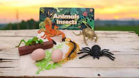 Set insecte de jucarie, 25×25cm, multicolor, diverse modele, +3ani,   [3]