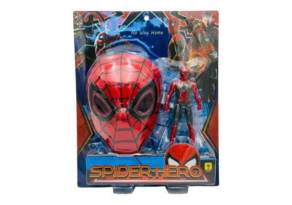 Set Masca si Figurina Erou Interactiva - 38x31 cm  [0]