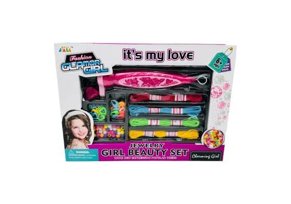 Set pentru Stilizat Parul pentru Fetite, It's my Love, 29.5×21×4.5cm, +3ani, Jucarii de rol, scule si unelte Engros - Set pentru Stilizat Parul pentru Fetite, It's my Love, 29.5×21×4.5cm, +3ani,