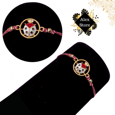 Set12 Bratari Martisor Gargarita dragalasa, cu margele, snur reglabil  [3]