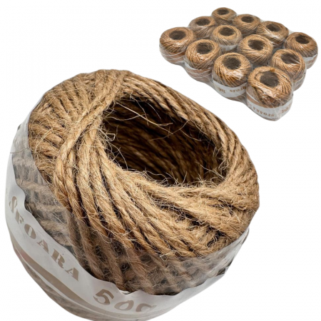 Sfoara 50g – Sfoara Rezistenta si Versatila din Material Durabil pentru Proiecte DIY, Legaturi si Ambalaje,  [1]