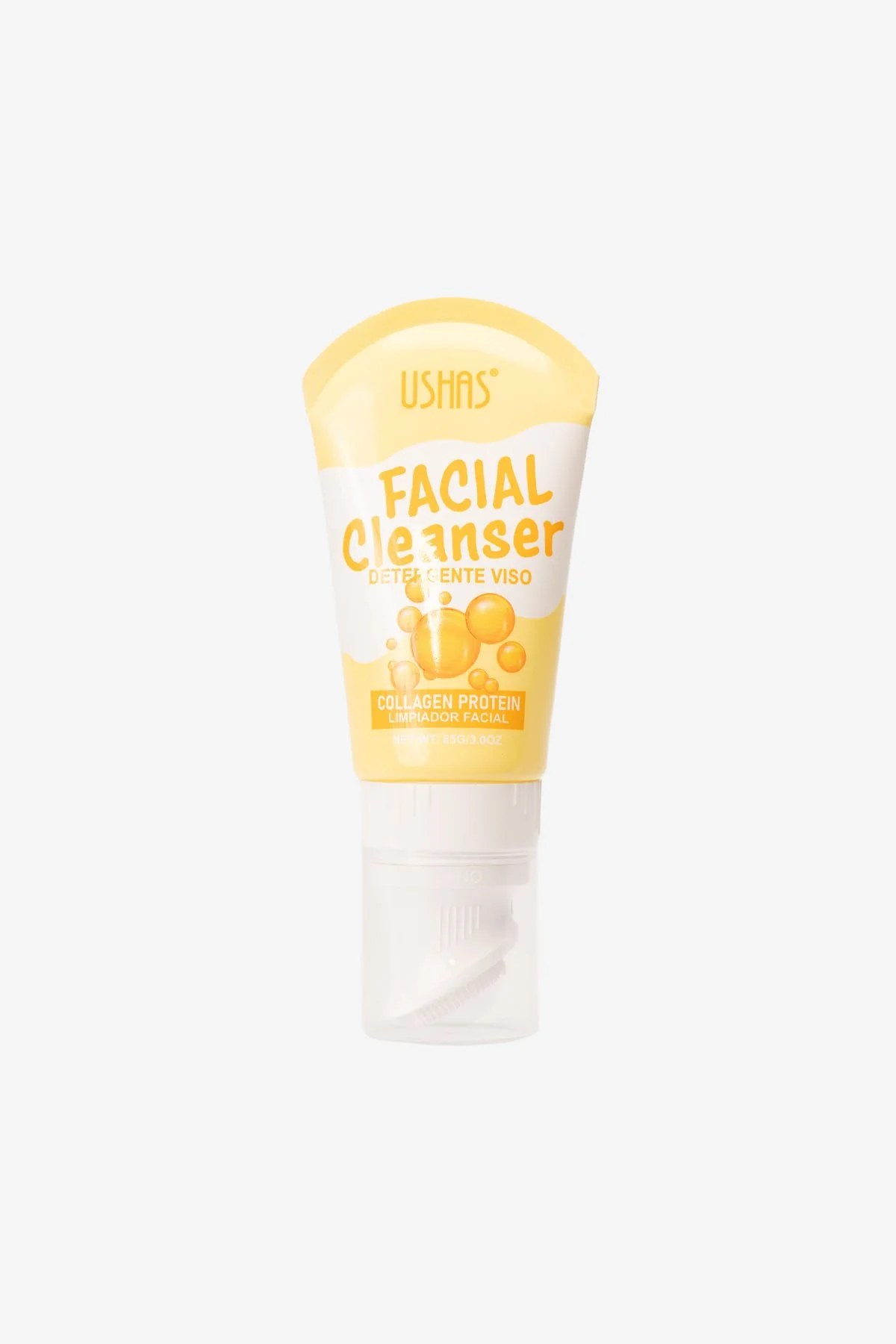 Spumă de Curățare Facială USHAS cu Colagen și Proteine 85g – Hidratare și Fermitate  [2]