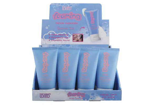 Produse pentru Fata Engros - Spumă de Curățare USHAS Foaming Facial Cleanser cu Acid Hialuronic – 120ml pentru Hidratare și Prospețime 