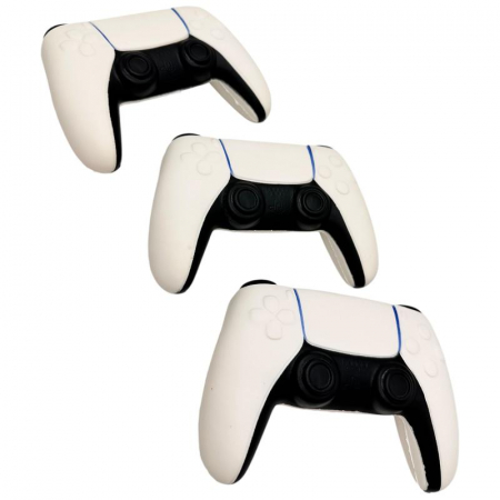 Squishy consola PlayStation 5 antistres 6-7cm – jucarie relaxanta in forma de controller PS5 [2]
