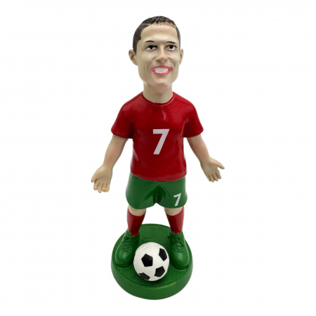 Statueta Jucator de Fotbal – Decor Sportiv Elegant 17cm, Cadou Ideal pentru Fani si Colectii –  [1]