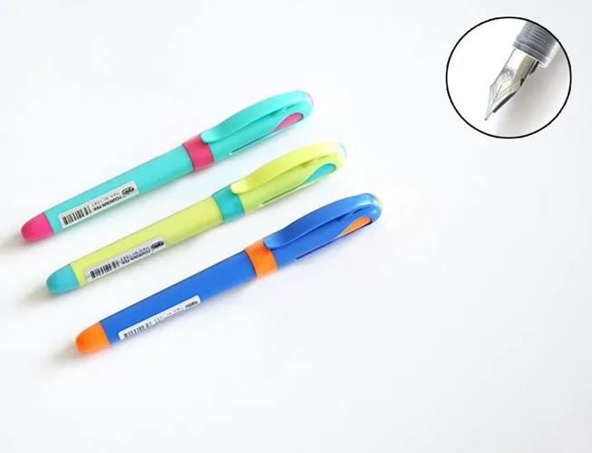 Stilou Igle 1083 din PVC color – stilou rezistent si ergonomic pentru elevi,  [1]