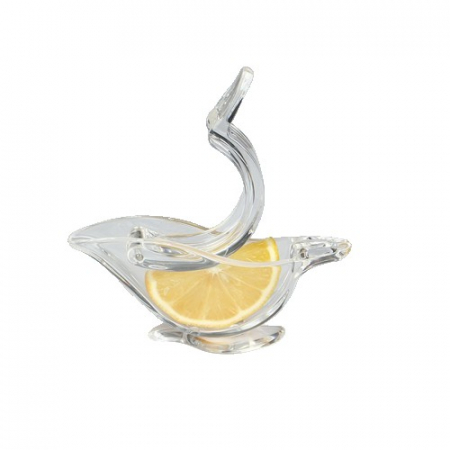 Articole pentru Casa Engros - Storcator de Citrice Manual, , Rezistente, Usor de Folosit si Depozitat, Durabil, Calitativ, 12x5cm, Model Pasare, Transparent